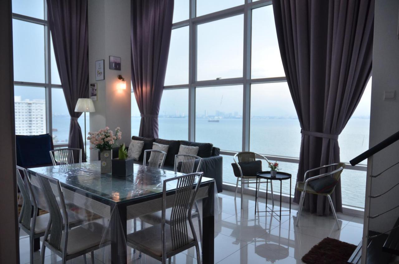 Maritime Suite Duplex Penang- Pemandangan Laut George Town Esterno foto